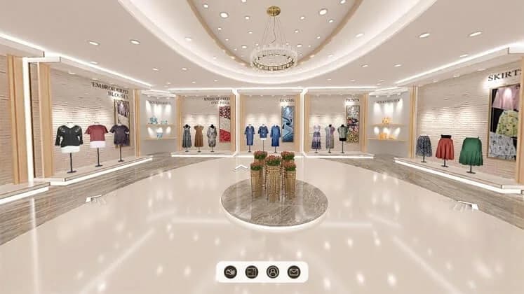 Không gian trưng bày sản phẩm bằng mô hình 3D